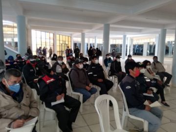 La reunión ya se lleva adelante. FOTO GAMP