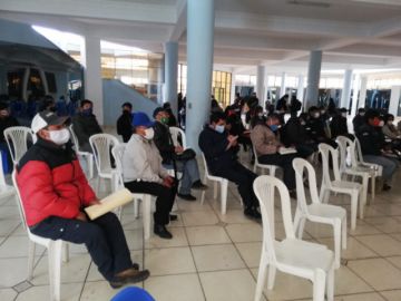 La reunión ya se lleva adelante. FOTO GAMP