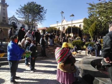 Su movilización comenzó por la mañana.