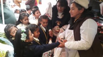 En 2019 realizaron actividades con estudiantes de escuelas potosinas. FORO EMAP