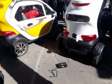 El vehículo fue presentado esta mañana.