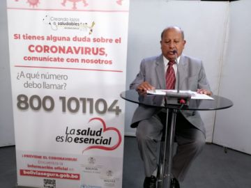  Virgilio Prieto, Jefe Nacional de la Unidad de Epidemiología.
