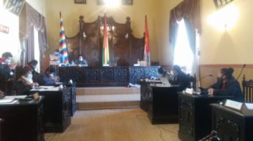 El Concejo Municipal está en sesión