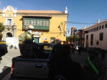 El control se desarrolla en las calles en un operativo conjunto.