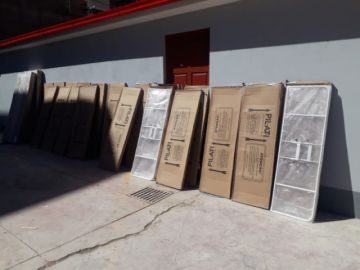 Entrega de equipamiento por parte del Ministerio de Salud.
