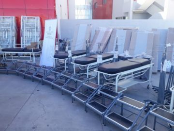 Entrega de equipamiento por parte del Ministerio de Salud.
