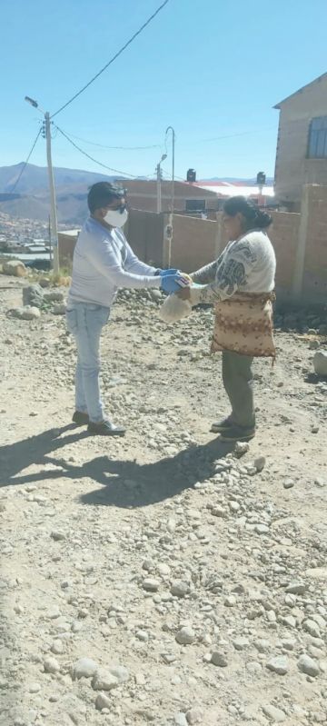 La Nueva Skina llegó con ayuda a barrios periféricos