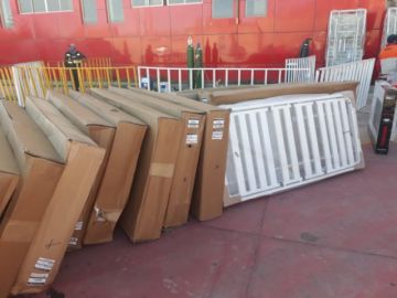 Entrega de equipamiento por parte del Ministerio de Salud.