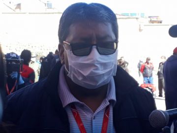 Entrega de equipamiento por parte del Ministerio de Salud.