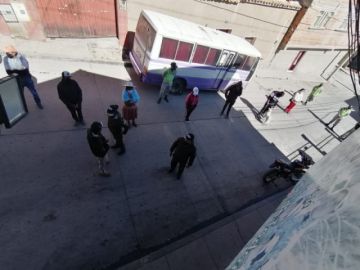 Los infractores fueron sorprendidos en la zona de San Cristóbal de Potosí. FOTO: GACIP