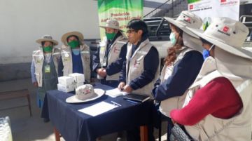 Entregaron los insumos en un acto público. FOTO EMAP