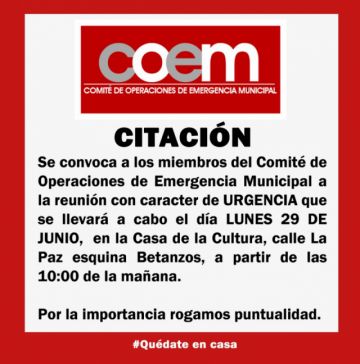 COEM se reunirá este lunes en Potosí