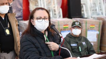 El Gobierno confirma que la ministra de Salud, Eidy Roca, dio positivo a COVID-19