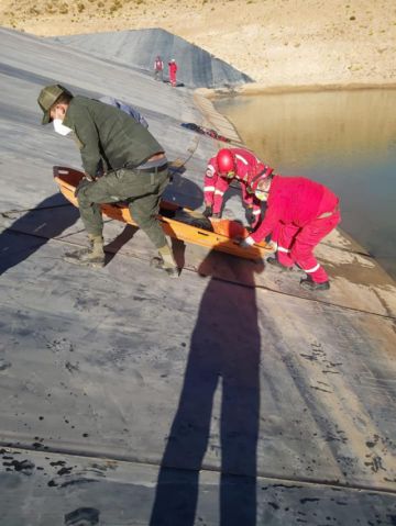 Imágenes del rescate.
