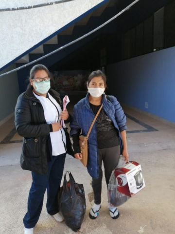 Pacientes fueron dados de alta tras vencer al COVID-19.