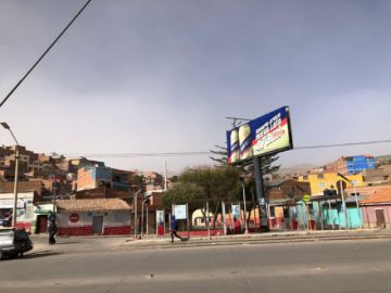 Así estaba Potosí esta jornada.