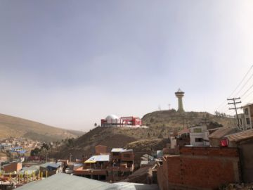 Así estaba Potosí esta jornada.