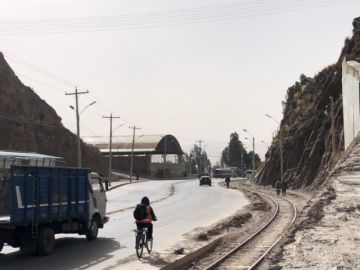 Así estaba Potosí esta jornada.