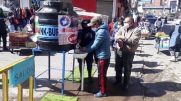 Así atiende la feria popular en Potosí