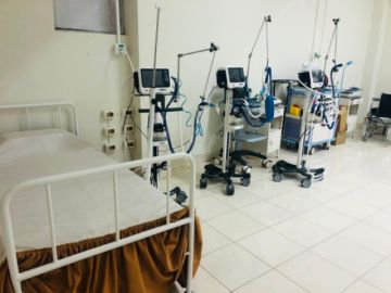Los equipos están funcionando para atender a los pacientes. FOTO: HDB