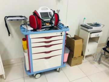Los equipos están funcionando para atender a los pacientes. FOTO: HDB