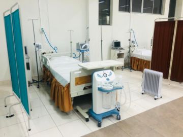 Los equipos están funcionando para atender a los pacientes. FOTO: HDB
