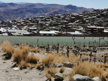Actividades casi normales en la zona de Puitucani. FOTO: GENTILEZA
