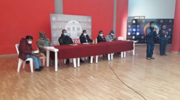 Se reúnen en la Casa de la Cultura