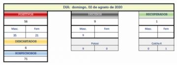 Reporte departamental del Sedes Potosí