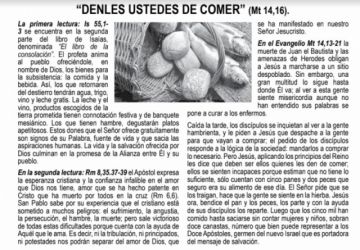 El padre Miguel Albino comparte su oración dominical