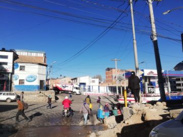 Inician los bloqueos los transportistas