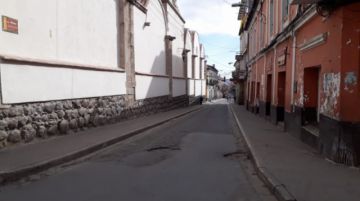 Las calles de Potosí, el primer día de encapsulamiento
