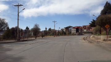 Las calles de Potosí, el primer día de encapsulamiento