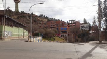 Las calles de Potosí, el primer día de encapsulamiento