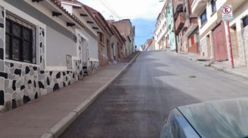 Las calles de Potosí, el primer día de encapsulamiento