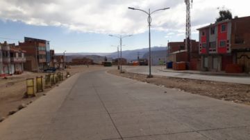 Las calles de Potosí, el primer día de encapsulamiento