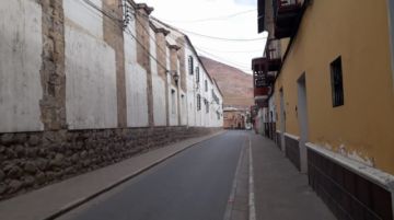 Las calles de Potosí, el primer día de encapsulamiento