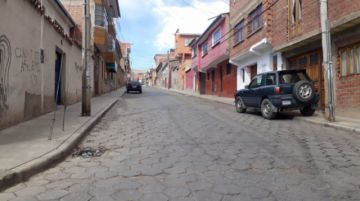 Las calles de Potosí, el primer día de encapsulamiento