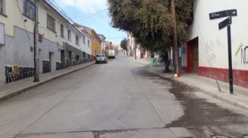 Las calles de Potosí, el primer día de encapsulamiento