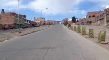Las calles de Potosí, el primer día de encapsulamiento