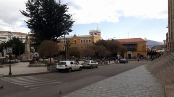 Las calles de Potosí, el primer día de encapsulamiento