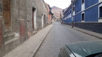 Las calles de Potosí, el primer día de encapsulamiento