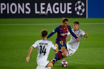 El partido se jugó en el Camp Nou.