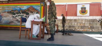 Realizaron la actividad este lunes