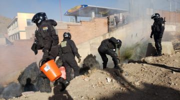 Los uniformados acudieron al lugar.