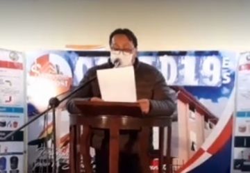 Se brindaron los datos en conferencia de prensa