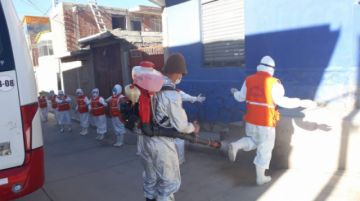 La actividad se realizó con un equipo municipal