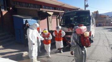 La actividad se realizó con un equipo municipal