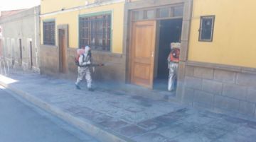 La actividad se realizó con un equipo municipal