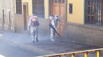 La actividad se realizó con un equipo municipal